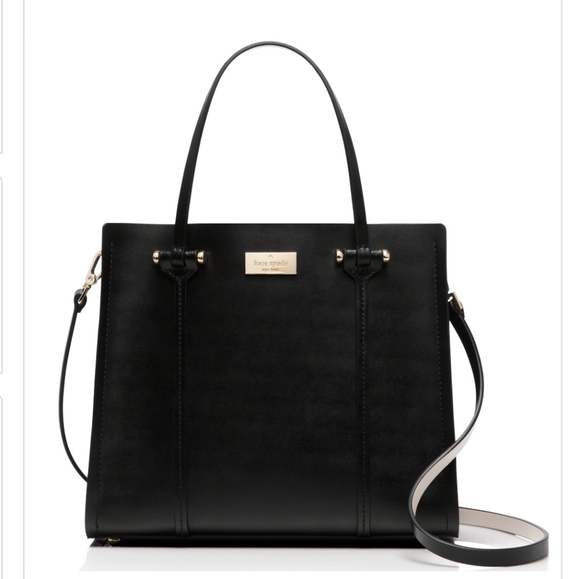 Kate Spade Arbour Hill Small Elodie Crossbody Shoulder Bag, Black - Picture 1 of 8